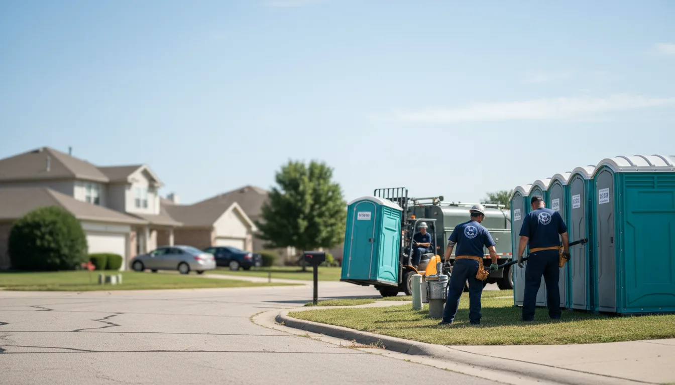 Porta Potty Rental in Robbins, IL near me